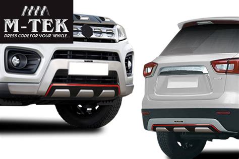 M-TEK Front and Rear Guard Brezza 2020 MK- 5912 – DolphinAccessories