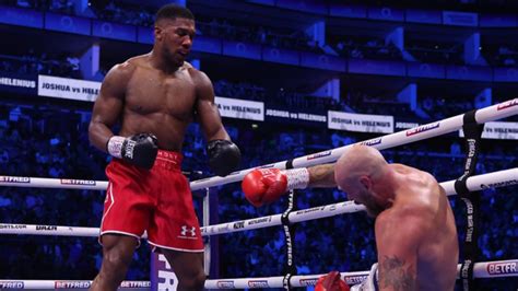 Anthony Joshua vs. Robert Helenius results, highlights as AJ targets ...