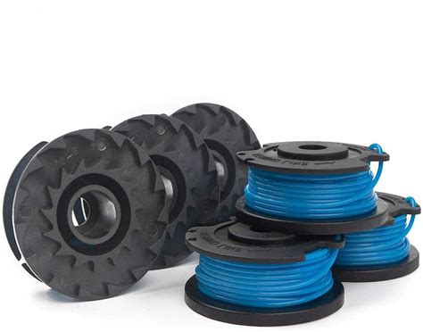 X Home 6 Pack Trimmer Replacement Spools Compatible with Greenworks ...