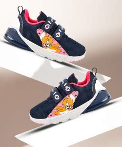 CAMPUS Tom & Jerry Girls Velcro Running Shoes Price in India - Buy ...