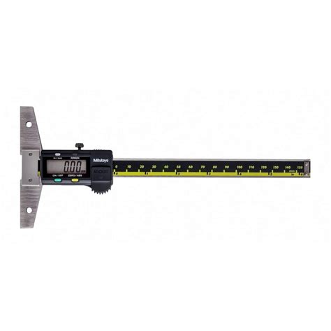 Mitutoyo 571-211-30 SPC Digimatic Depth Gage, 0-6/0 mm - 150 mm ...