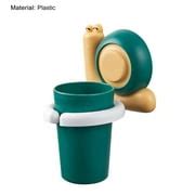 Buy Grofry Baby Toothbrush Cup Wall-mounted Easy Cleaning Plastic ...