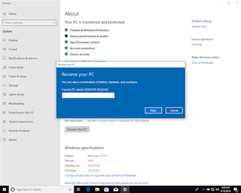 Changing Computer Name 的图像结果