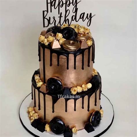 2 Tier Birthday Cake|Engagement cake| Couple cake | Marriage ...