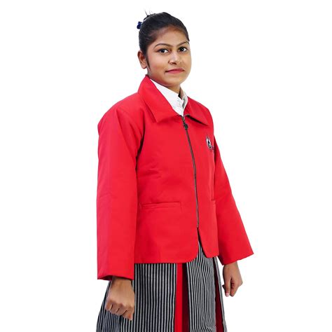 Buy ACTIFORM GD Goenka School Uniform Red Jacket For Girls at Amazon.in