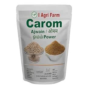 Iagrifarm Carom Powder - 250 gram - Ajwain/Omam/Vaamu/Bishop's Weed ...