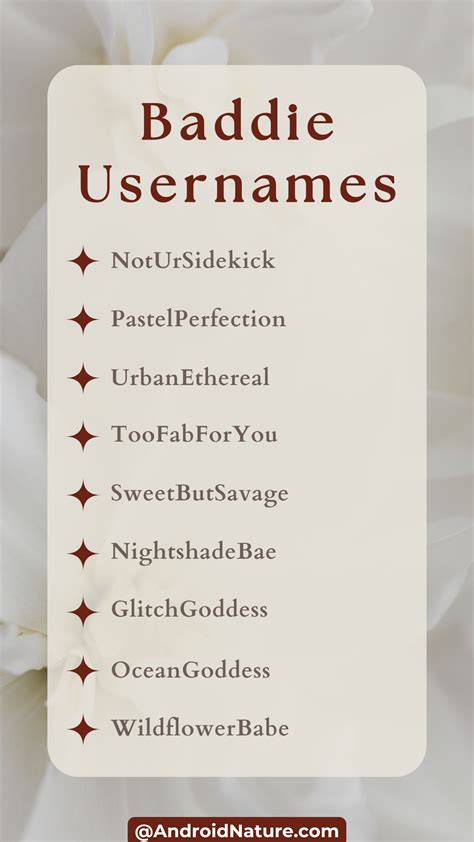 🔥 FREE Sassy & Witty Baddie Names to Charm Your Instagram Followers 🌟 in 2025 | Usernames for ...