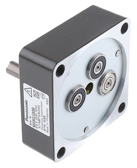 MX8G100B Panasonic | Panasonic Spur Gearbox, 100:1 Gear Ratio, 7.84 Nm ...