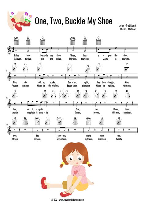 Nursery rhymes sheet music – Artofit