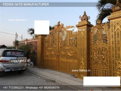 Steel Gate Design For Home Ss Steel Gate Lohe Ka Gate Ka Design Sliding ...