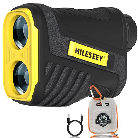 Buy Golf Laser Rangefinder Rechargeable, Mileseey by CUSBON 656 Yards ...