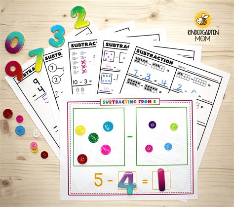 Math Subtraction Worksheets 的图像结果