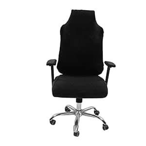 Gaming Chair Cover, Breathable Soft Dustproof Washable Pure Color Skin ...