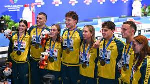 Kyle Chalmers delivers monster swim as Australia wins double relay gold ...
