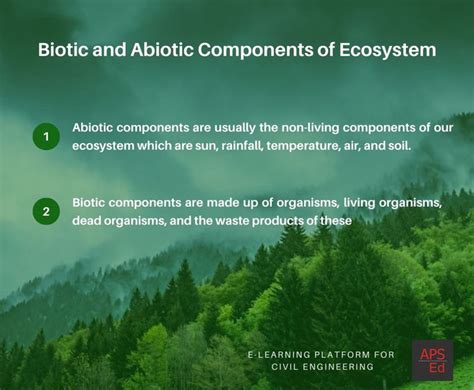 Abiotic and Biotic Components of Ecosystem | Environment