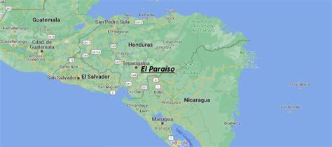 ¿Dónde está El Paraíso Honduras? Dónde queda El Paraíso - ¿Dónde está ...