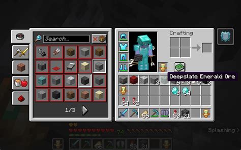 Deepslate emerald ore : r/Minecraft