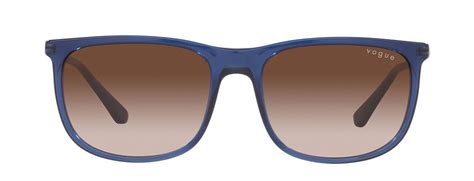 Vogue Eyewear Sun Pillow Blue Frame Brown Lens Gradient – GKB EYECARE ...