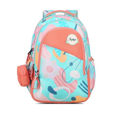 BLISS 03 SCHOOL BACKPACK ORANGE GREEN – Skybags