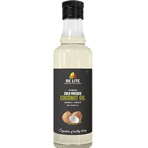 BELITE® Cold Pressed Virgin Coconut Oil, 100% Pure and Natural Coconut ...