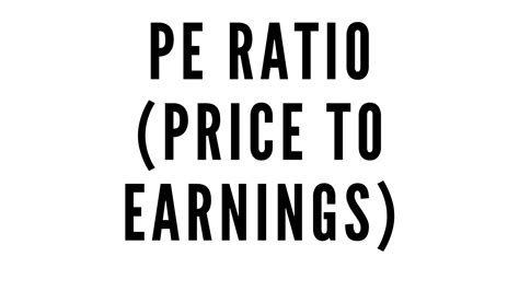 Image result for PE Ratio Calculation