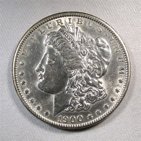 1900 Silver Morgan Dollar UNC Details Coin AR963 – Decatur Coin and Jewelry