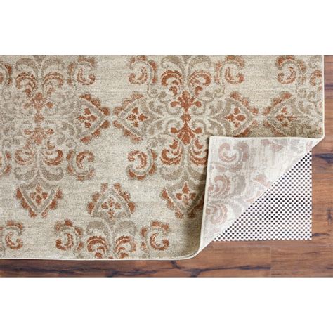 Style Selections Hard Surface 8 x 10 (ft) Rectangular PVC Non-Slip Rug ...