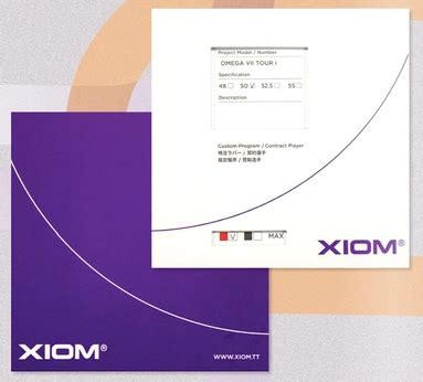 Xiom Omega 7 Tour i (Limited Edition 50 Degree)
