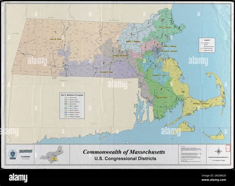 Commonwealth of Massachusetts U.S. congressional districts ...
