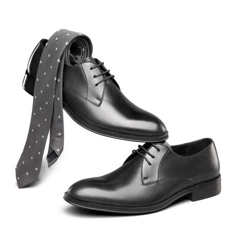 Buy Yearcon Men's Lace up Leather Derby Shoes Dress Oxfords Shoes (10.5 ...