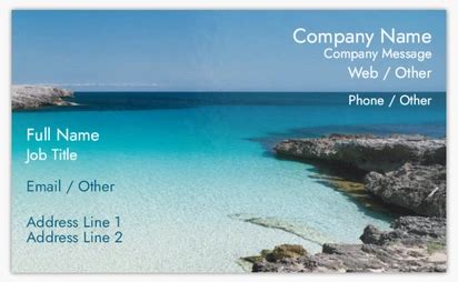 Travel Agencies Classic Visiting Cards Templates & Designs | Vistaprint