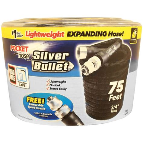 POCKET HOSE SILVER BULLET 75 Ft | Best Of As Seen On TV