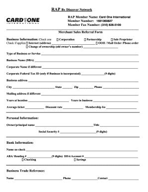 Discover Card Application - Fill and Sign Printable Template Online