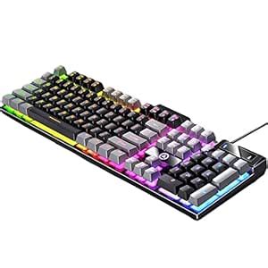 Amazon.in: Buy LOOM TREE® Mechanical Gaming Keyboard USB Rgb Backlit ...