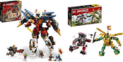 LEGO NINJAGO Ninja Ultra Combo Mech 71765 Building Kit (1,104 Pieces ...
