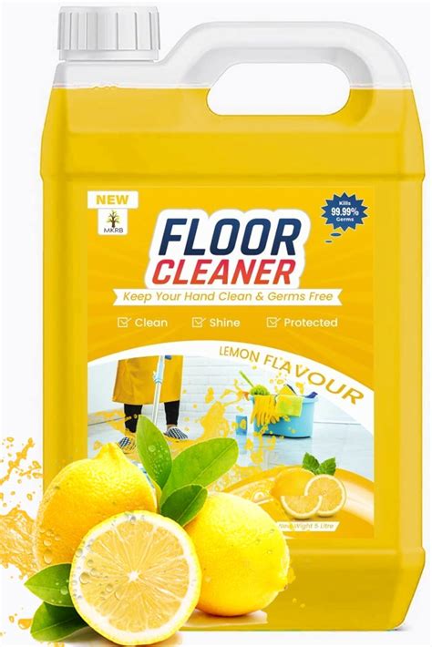 Disinfectant Surface & Floor Cleaner Liquid, Citrus - 5 Litre Suitable ...