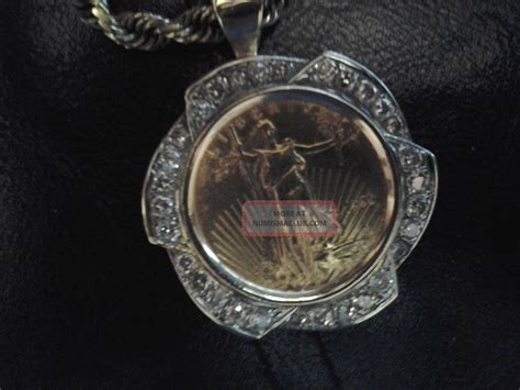 American Eagle 50 Dollar Gold Coin 1995 With Gold Chain