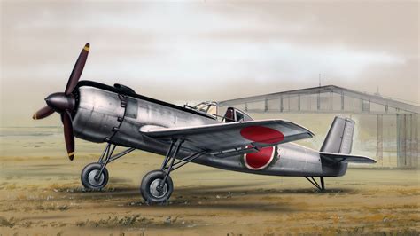 Download wallpaper Nakajima, kamikaze, Ki-115, Tsuruga, Tsurugi, bomber ...