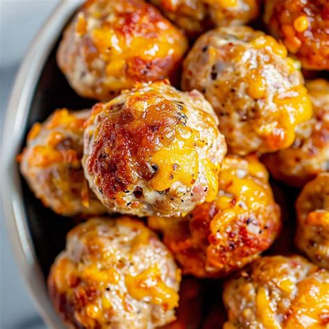 Cream Cheese Sausage Balls (Easy Recipe) - Insanely Good