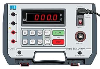 Motwane LR 2045-S Digital Micro Ohm Meter : Amazon.in: Industrial ...