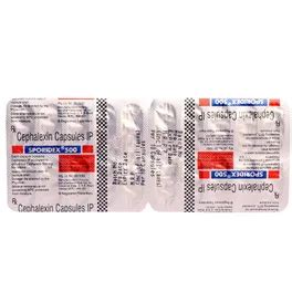 Sporidex 500 Capsule | Uses, Side Effects, Price | Apollo Pharmacy