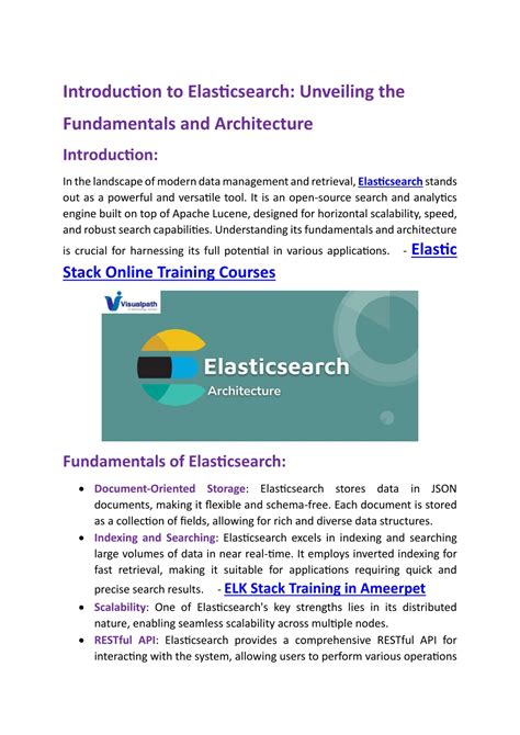 Image result for ElasticSearch Training