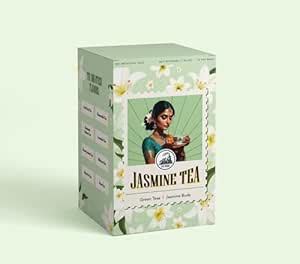 Dorje Teas Jasmine Darjeeling Tea | 15 Pyramid Teabags (Pack of 1 ...