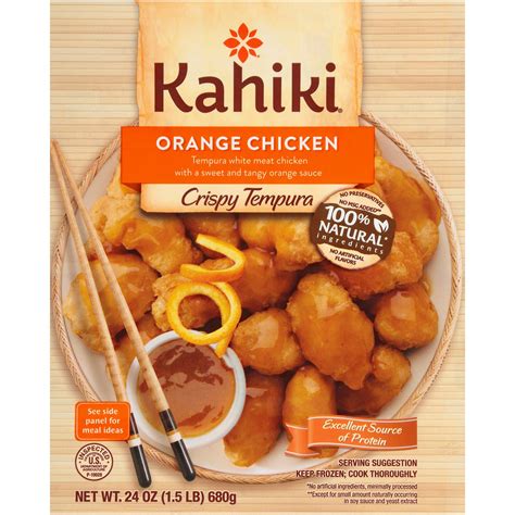 Kahiki Crispy Tempura Orange Chicken 26 oz. Bag - Walmart.com | Sweet ...