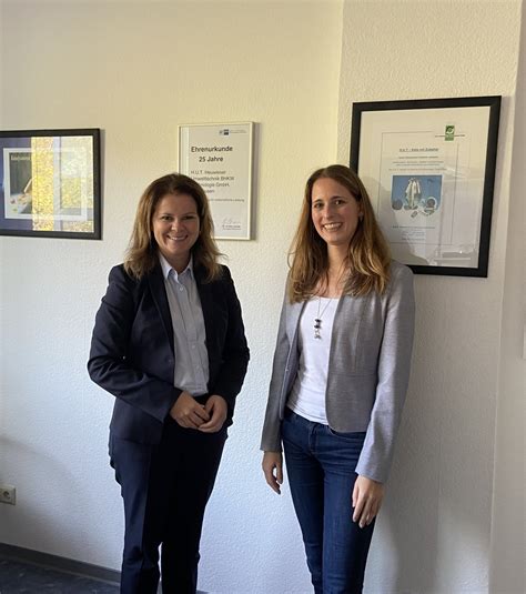 Landratskandidatin Stenger (CDU) besucht H.U.T. Heuwieser Umwelttechnik