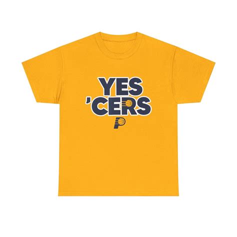 Yes 'cers Unisex Heavy Cotton Tee, Casual Wear, Team Spirit Shirt, Gift ...