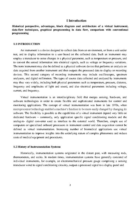 Unit-03: Virtual Instrumentation Overview and Historical Context - Studocu