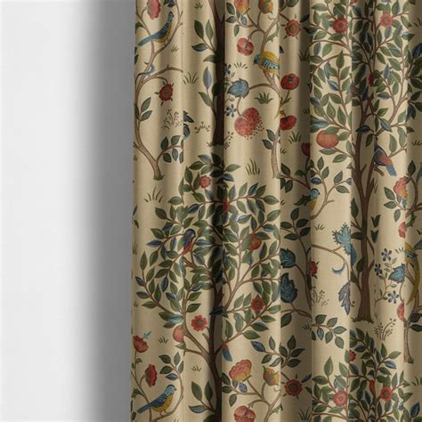 William Morris Kelmscott Tree Forest Gold Curtains Made to Measure ...