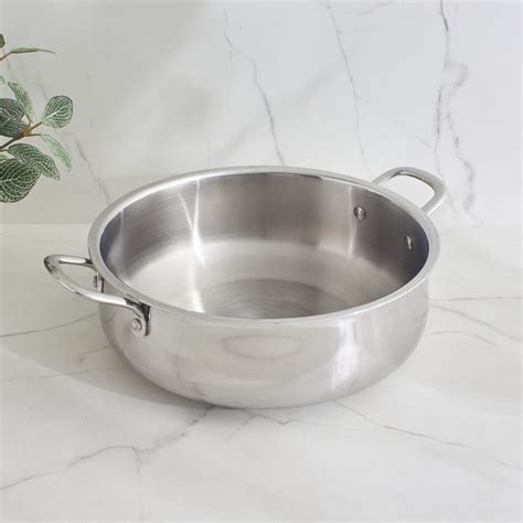 Buy Terra Tales Carin Triply Stainless Steel Casserole with Lid - 5.5L ...