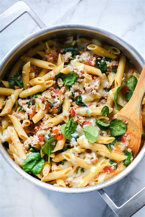 All Time Best Ground Turkey and Pasta - Easy Recipes To Make at Home